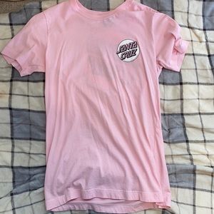 Baby pink Santa Cruz tee